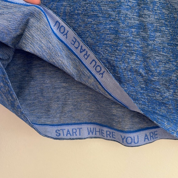 Lululemon Swiftly Tech Long Sleeve 2.0 Contour Form Pipe Dream Blue 10 - Picture 11 of 12